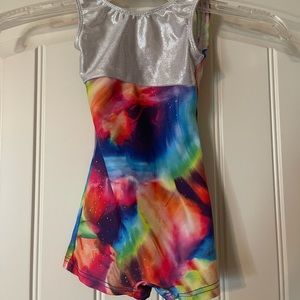 Motionwear Toddler rainbow colored leotard